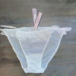 Victoria's Secret White Lace Panties